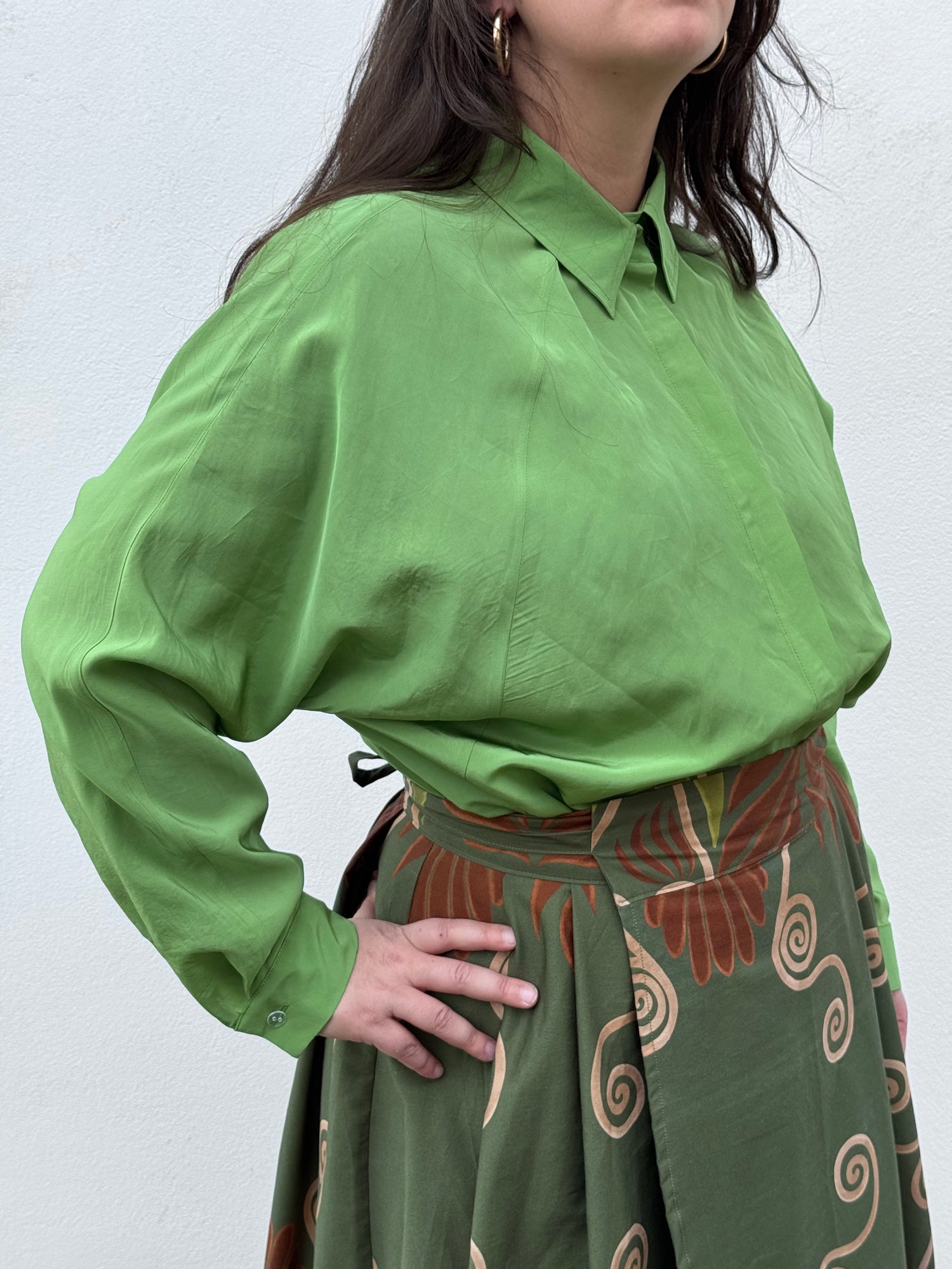 Camicia Chiara, VERDE LIME