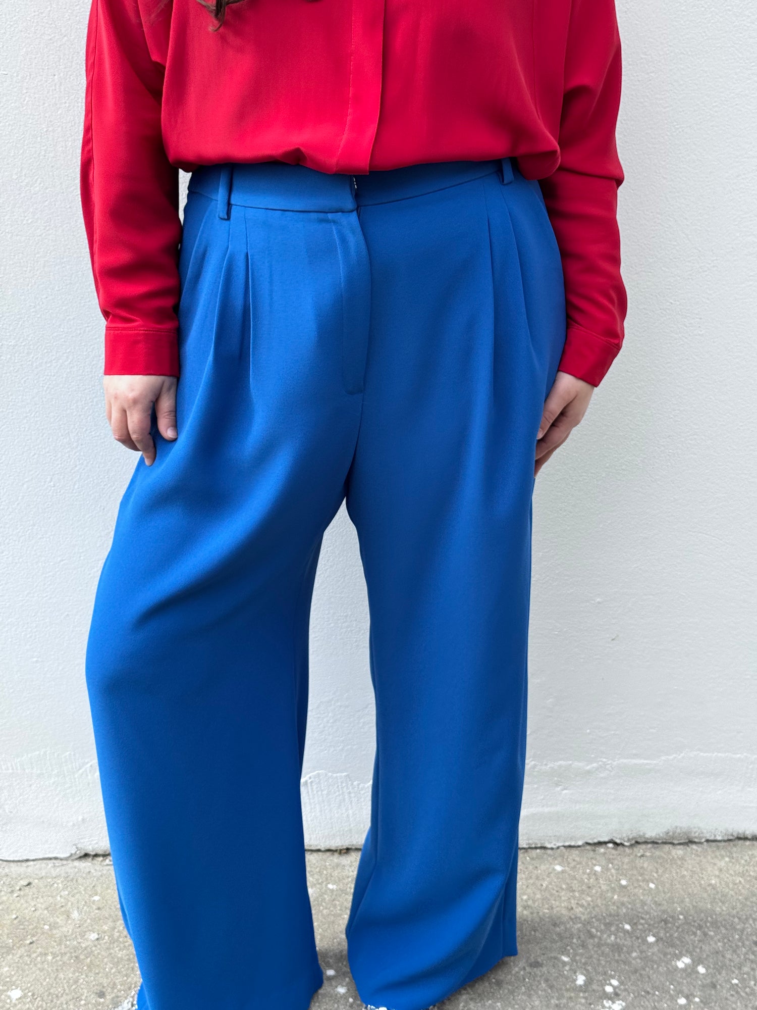 Pantaloni Nini, BLU ELETTRICO