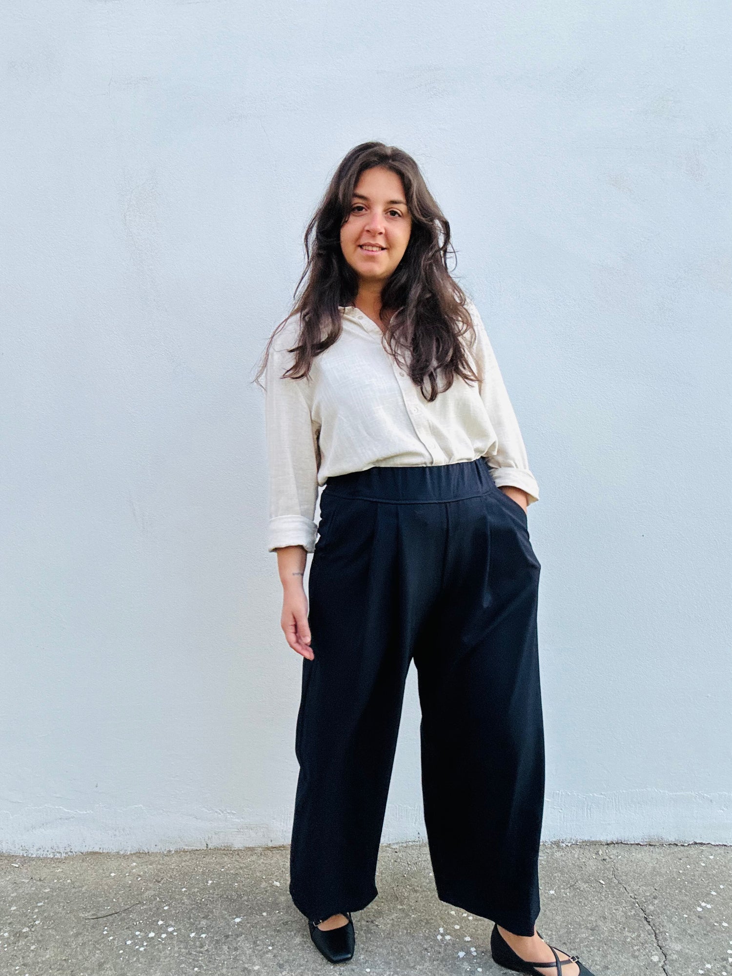 Lana giapponese, blu navi