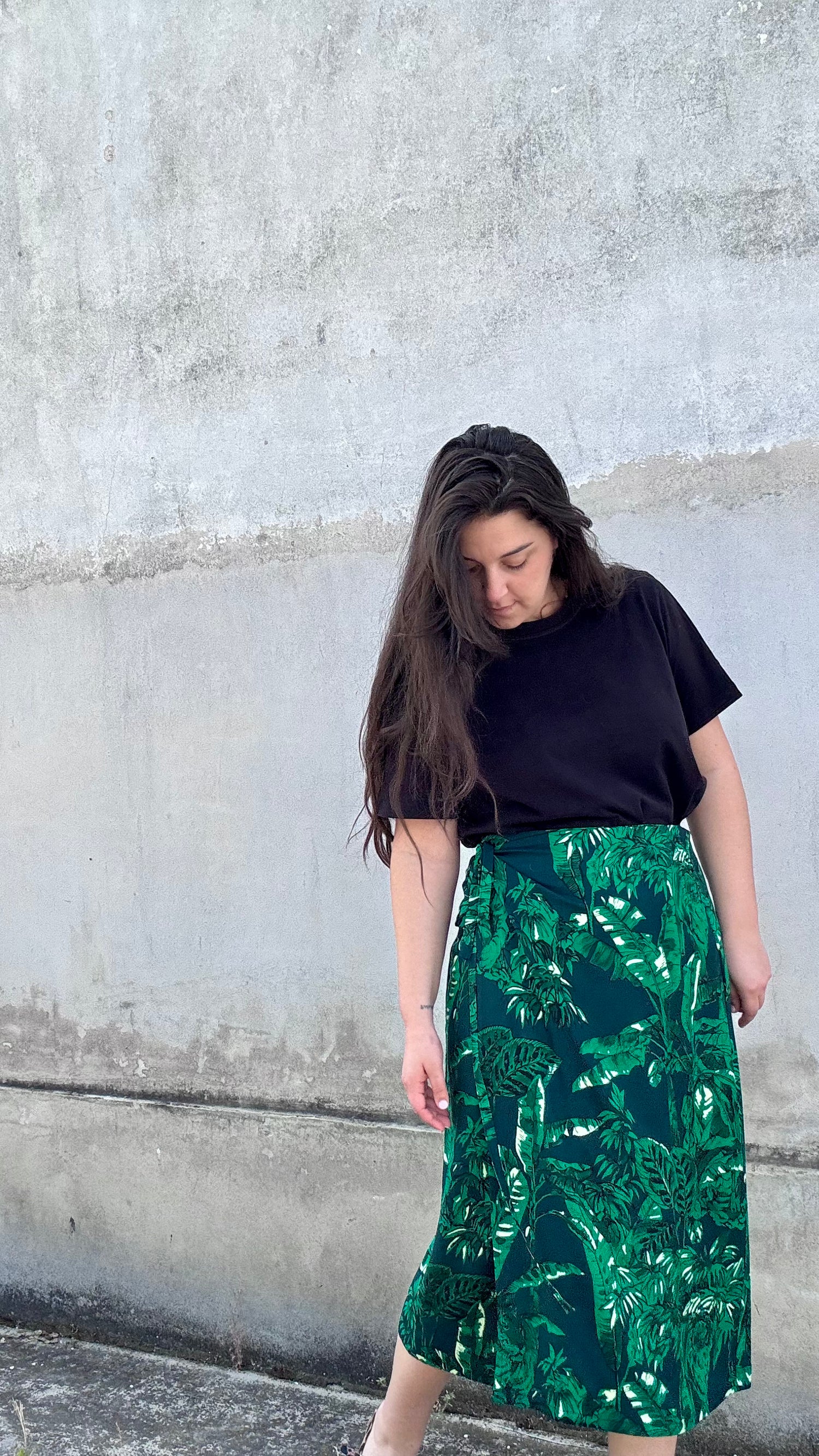 Fantasie verde con tigri