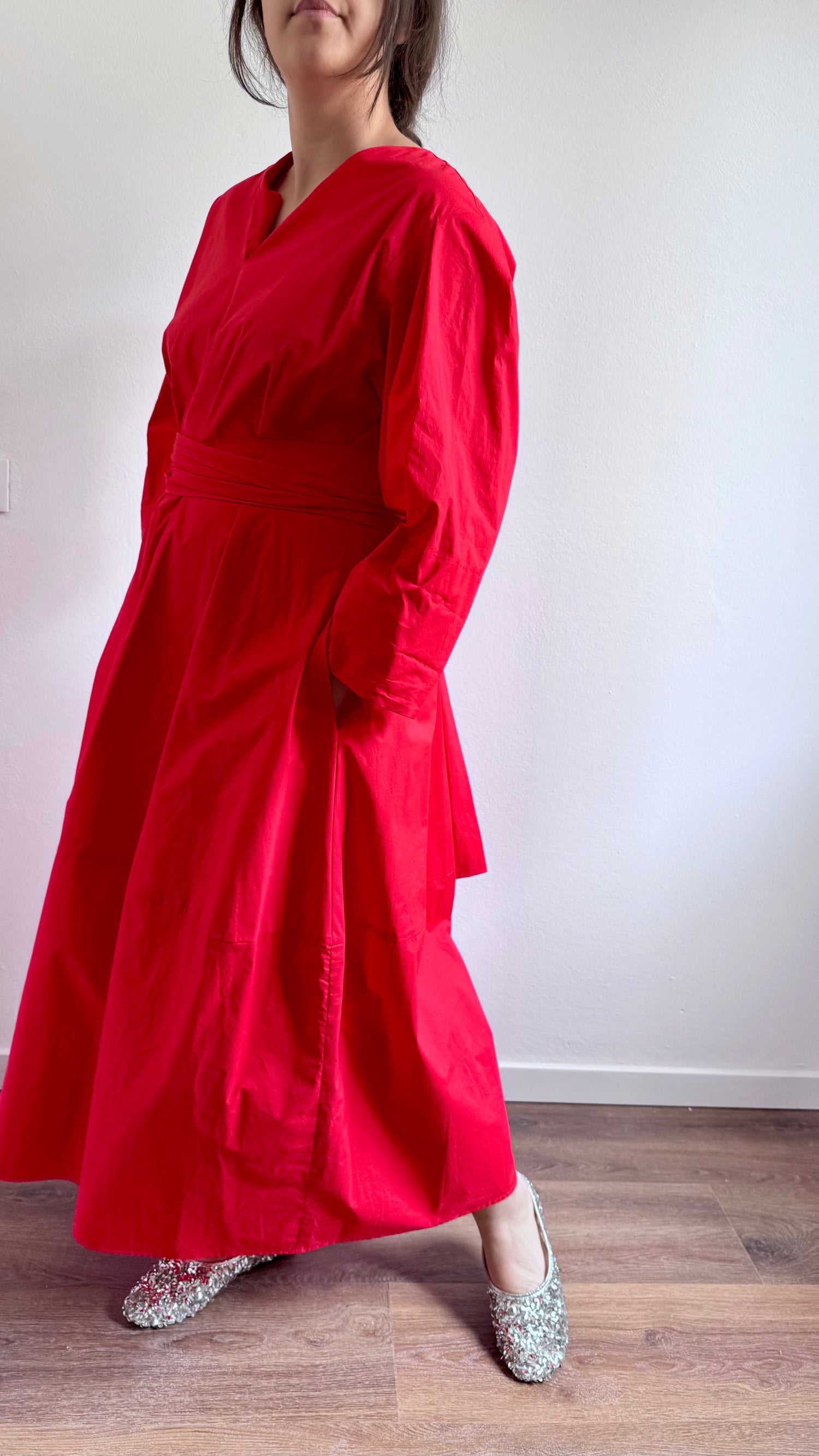 Abito Dina, ROSSO