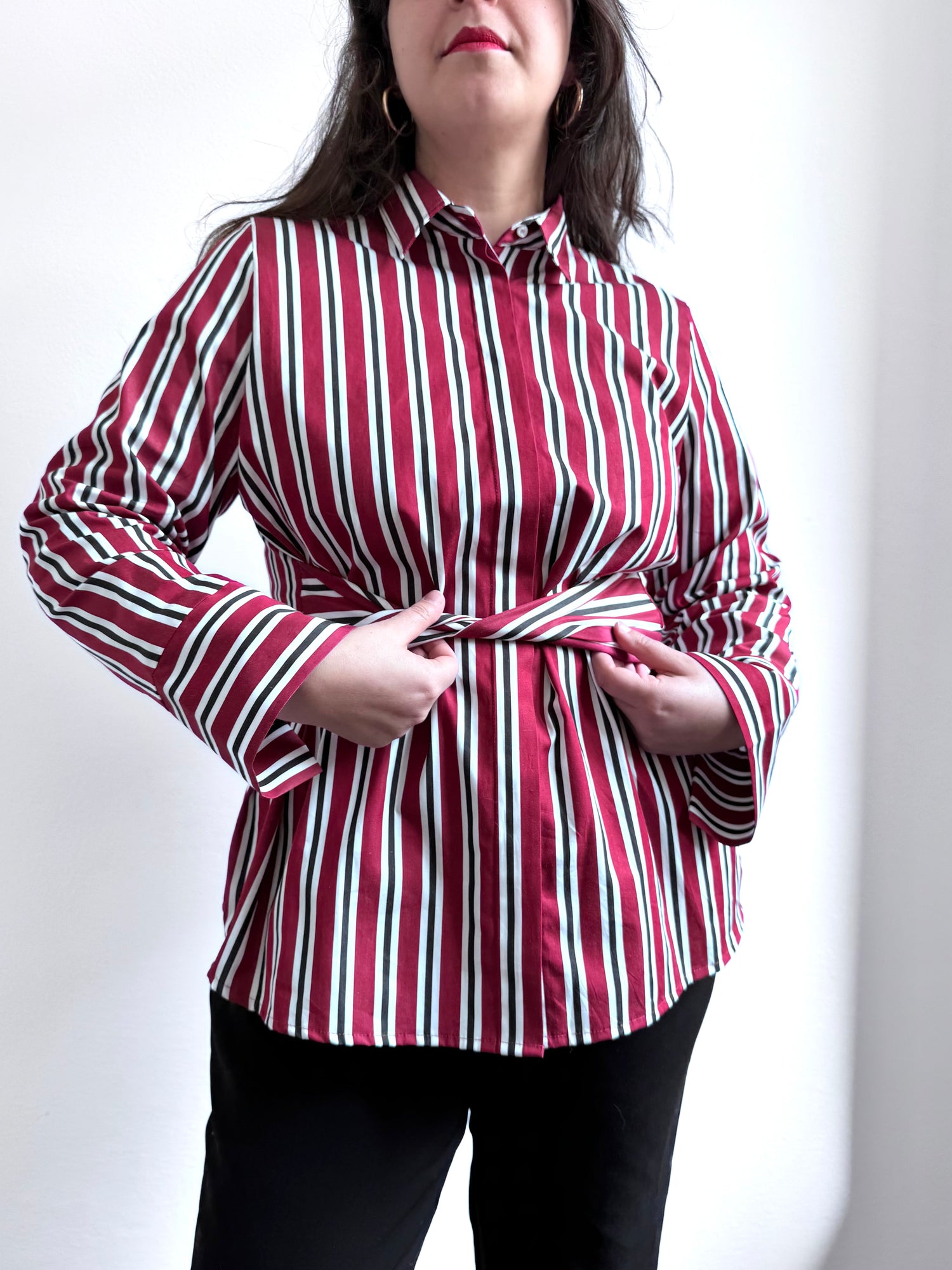 Camicia Anna, RIGA BORDEAUX