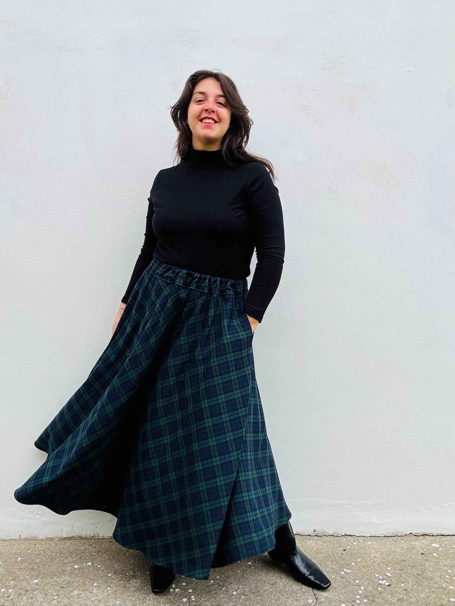 Tartan, classico blu e verde