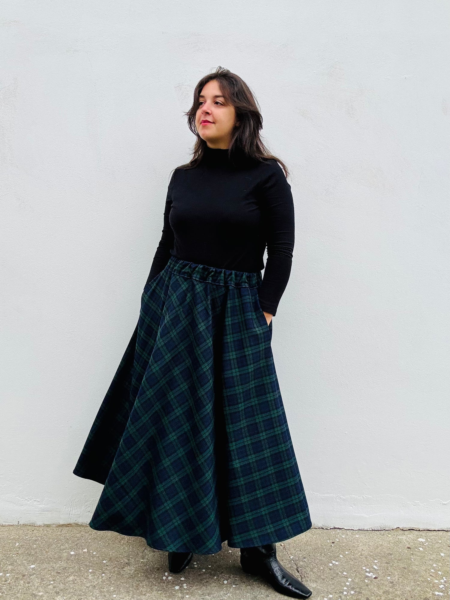 Tartan, classico blu e verde